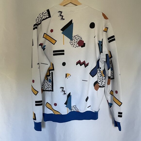 Vintage 80s Style Sweatshirt Crew Neck Large Screenshot men's size large - Picture 7 of 7